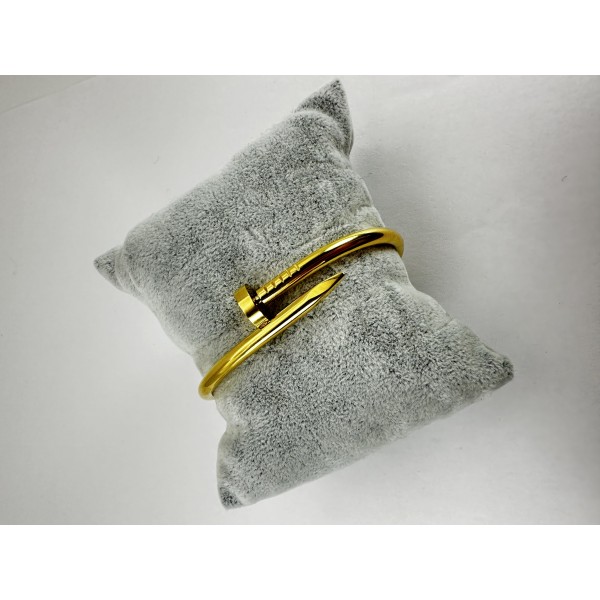 Gold Çivi Kelepçe Bileklik